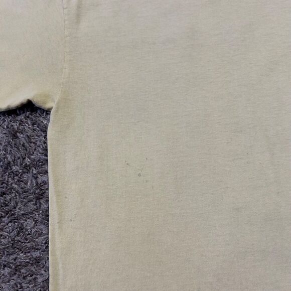 Vintage Enjoi Shirt Sun Faded Graphic Tee 90s y2k Cotton Medium Yellow Skate - Picture 9 of 10